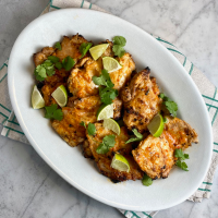 Spicy Coconut Grilled Chicken Thighs