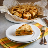 Ottolenghi's Butternut Squash Lasagna Pie